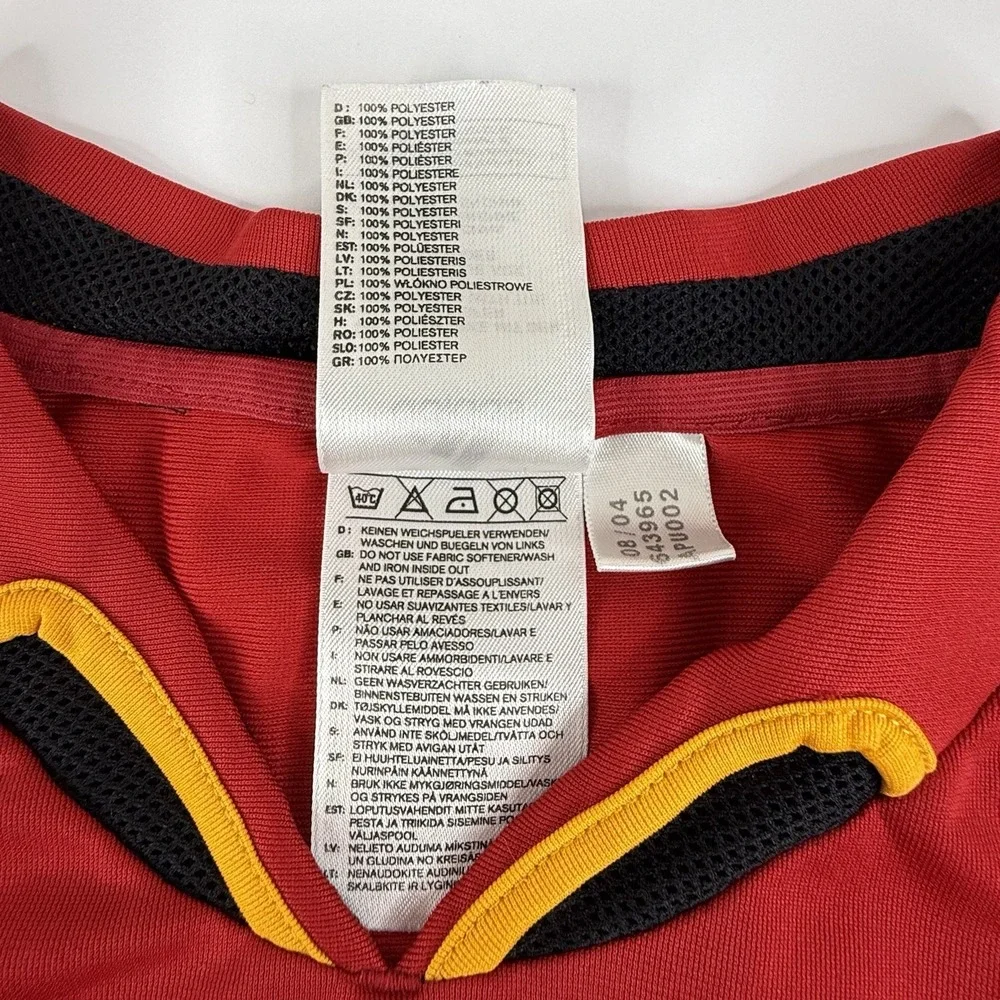 VTG Adidas Germany 2004/2005 Third Football Soccer Shirt Jersey Red Men's XL